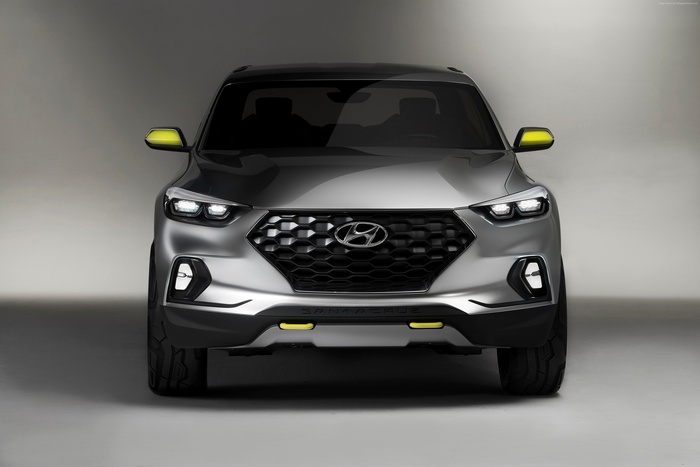Hyundai Santa Cruz concept crossover front view