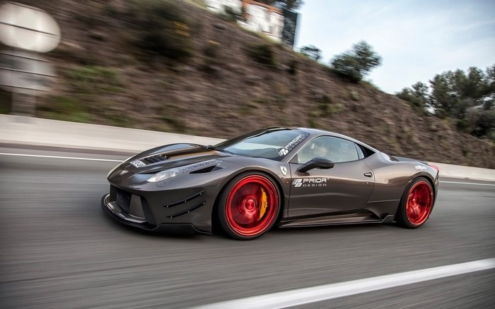 Ferrari 458 Italia with Prior Design Body Kit