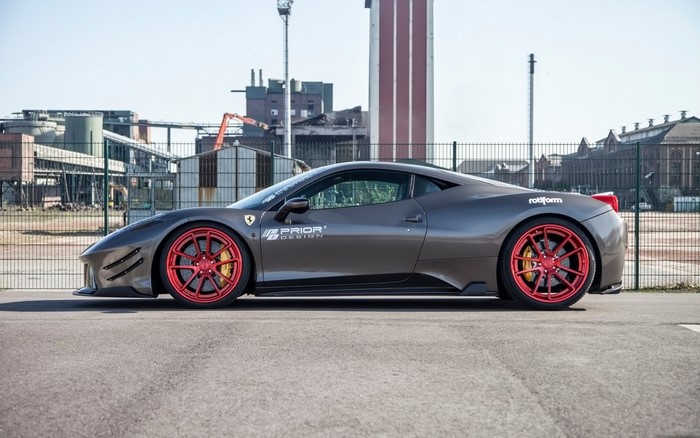 Ferrari 458 Italia PD458 by Prior Design with Rotiform wheels