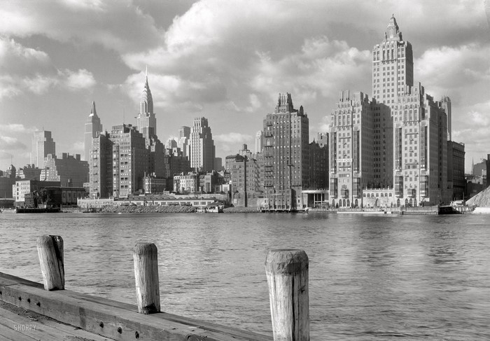 New York City Skyline with Chrysler Building