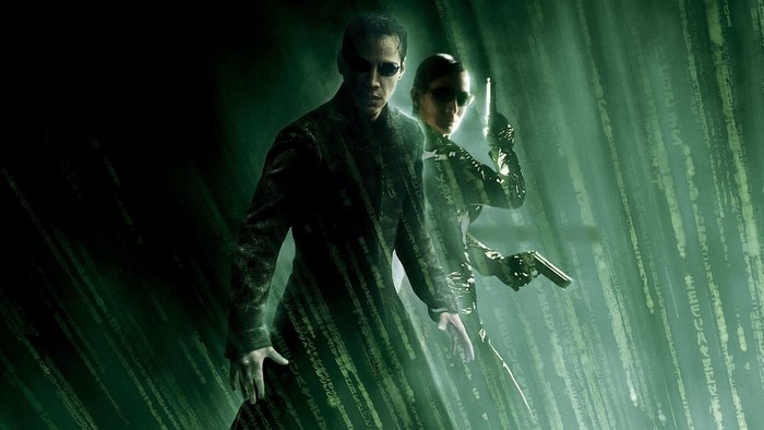 Neo and Trinity from The Matrix Revolutions