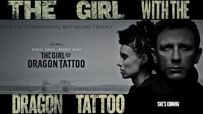 The Girl with the Dragon Tattoo starring Daniel Craig and Rooney Mara
