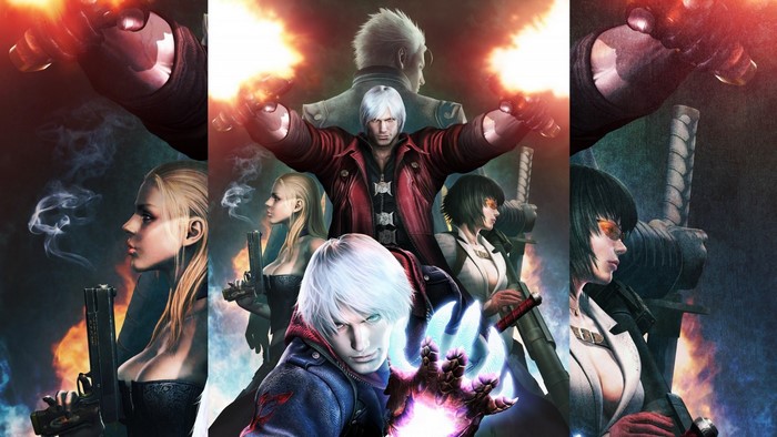 Devil May Cry characters Dante and Nero