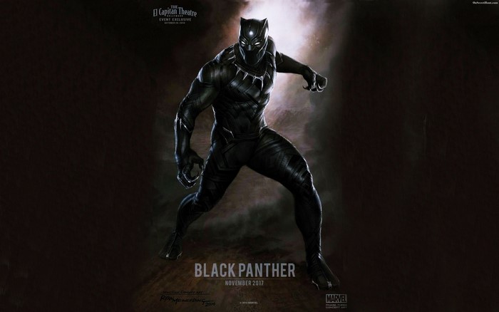 Black Panther from Marvel Cinematic Universe Concept Art