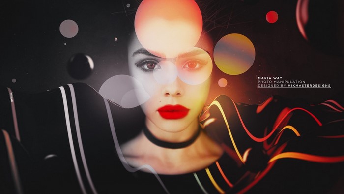 Maria Way Photo Manipulation by Mixmasterdesigns