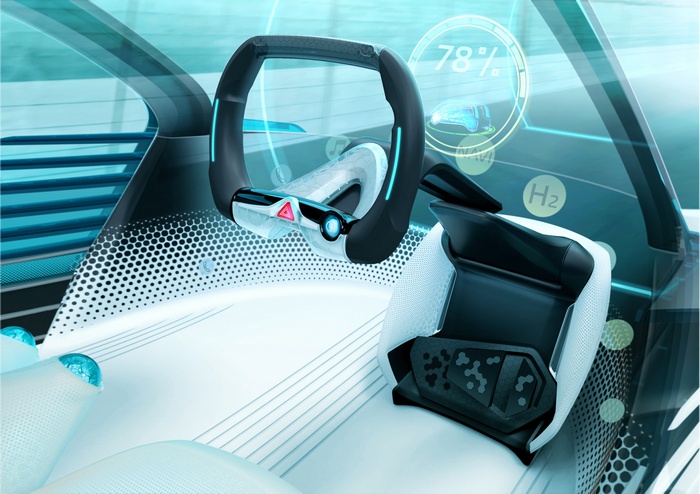 Toyota FCV Plus concept car interior