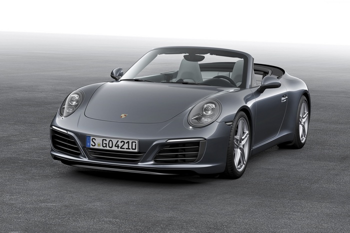 Porsche 991.2 Carrera Cabriolet at Frankfurt 2015