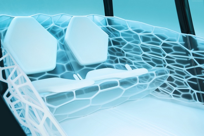 Toyota FCV Plus concept car interior