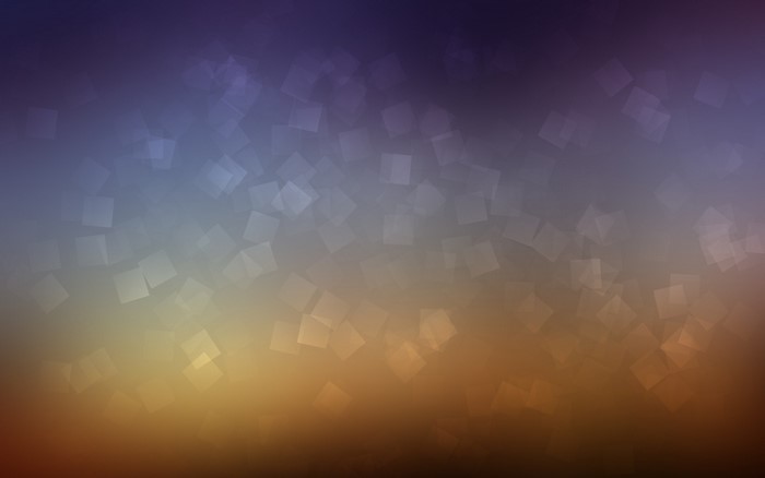 Abstract squares with gradient background