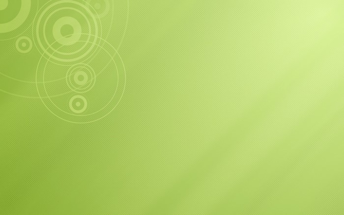 Abstract green and yellow circles pattern