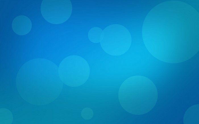 Abstract blue circles background
