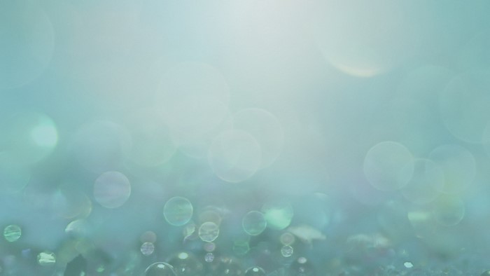 Abstract bokeh lights underwater sunlight atmosphere