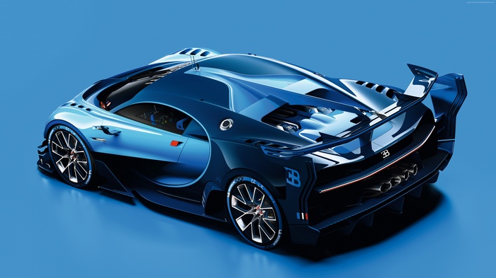 Bugatti Vision Gran Turismo concept car