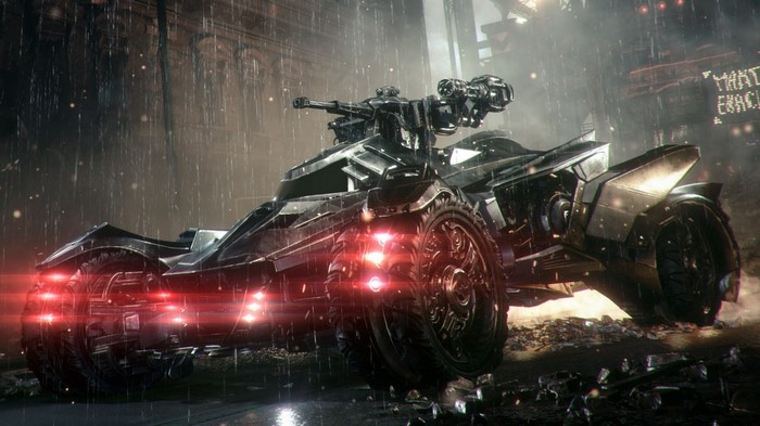 The Batmobile from Batman Arkham Knight