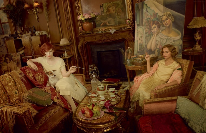 Alicia Vikander and Eddie Redmayne in The Danish Girl