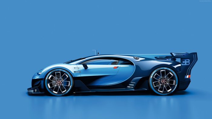 Bugatti Vision Gran Turismo concept car