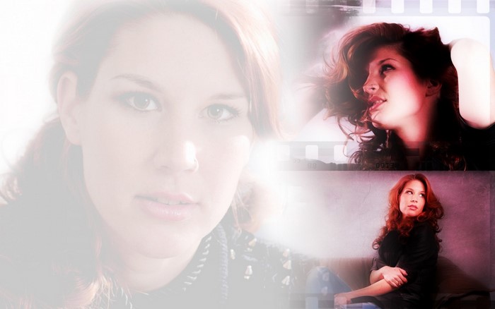 Charlotte Wessels from Delain collage