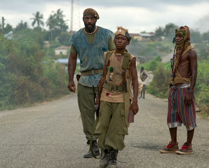 Idris Elba and Abraham Attah in Beasts of No Nation