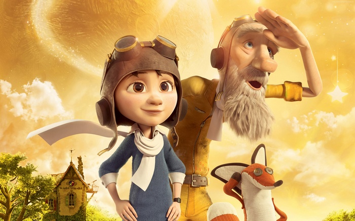 The Little Prince characters in a fantasy setting