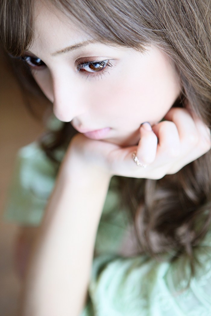 Sasaki Nozomi portrait photography closeup