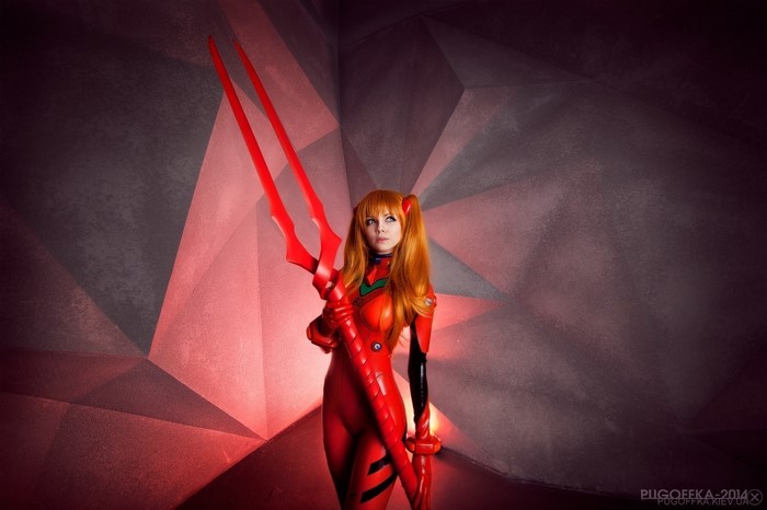 Asuka Langley Soryu from Neon Genesis Evangelion cosplay