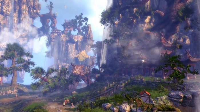 Blade & Soul screenshot of a fantasy landscape