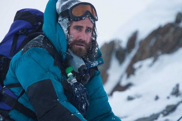 Man in winter gear on Everest