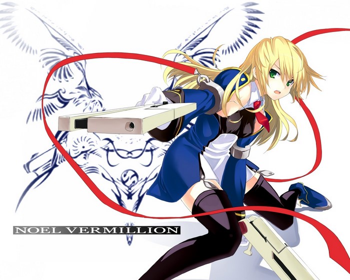 Noel Vermillion from Blazblue in Dynamic Pose