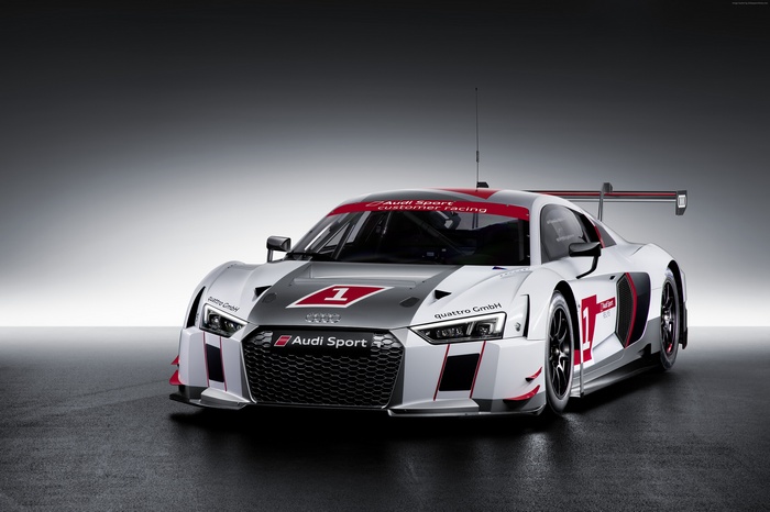 Audi R8 LMS GT3 racing car
