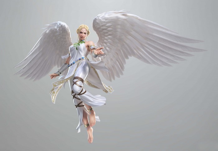 Angel character from Tekken video game
