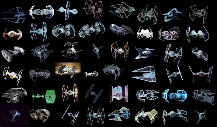 Star Wars TIE Fighters and Interceptors Collection