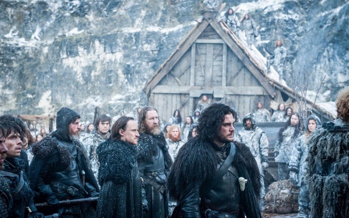Jon Snow and Wildlings in Game of Thrones