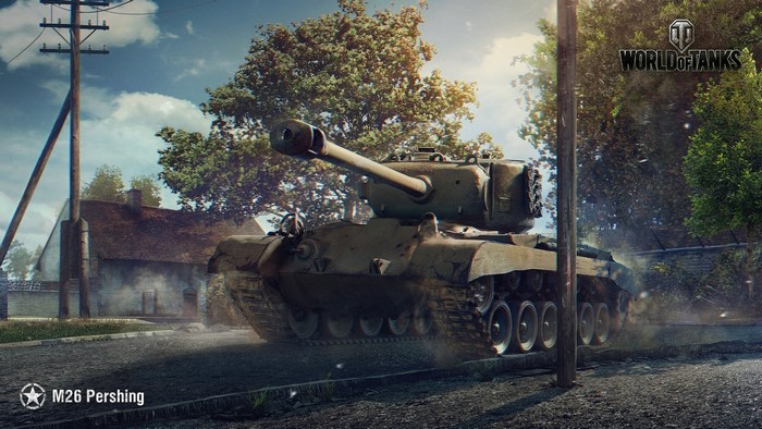 M26 Pershing tank from World of Tanks
