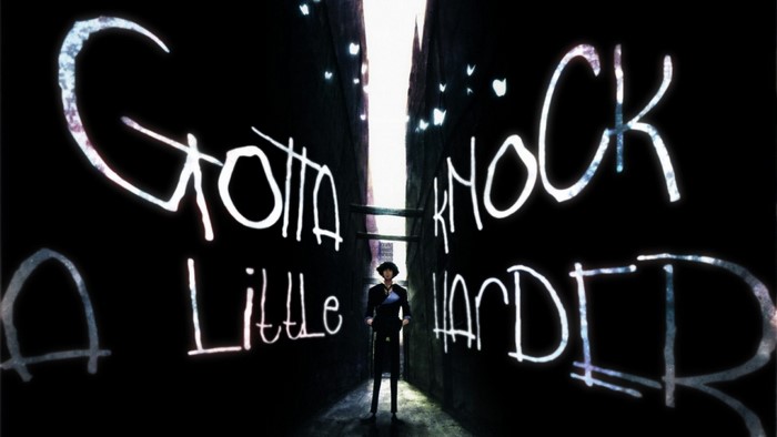 Spike Spiegel from Cowboy Bebop in an alleyway
