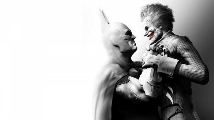 Batman and Joker from Batman: Arkham City