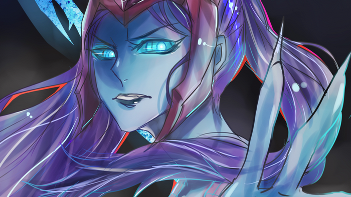 Kalista from League of Legends illustration