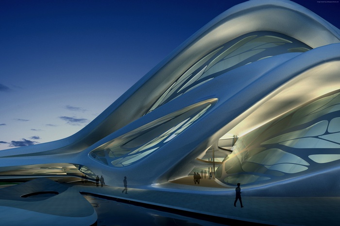 Abu Dhabi Performing Arts Center architecture