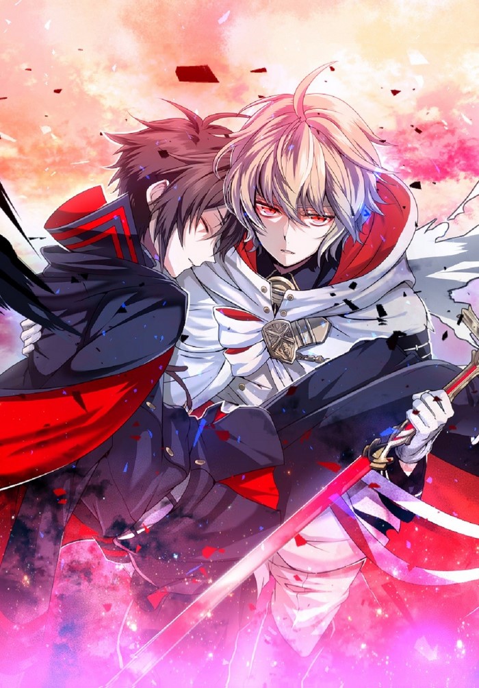 Hyakuya Yuuichirou and Hyakuya Mikaela from Owari No Seraph