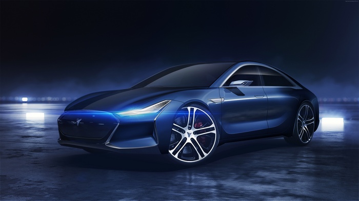 Youxia X electric sedan concept car