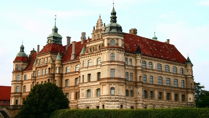 Historic German Castle with Classical Architecture
