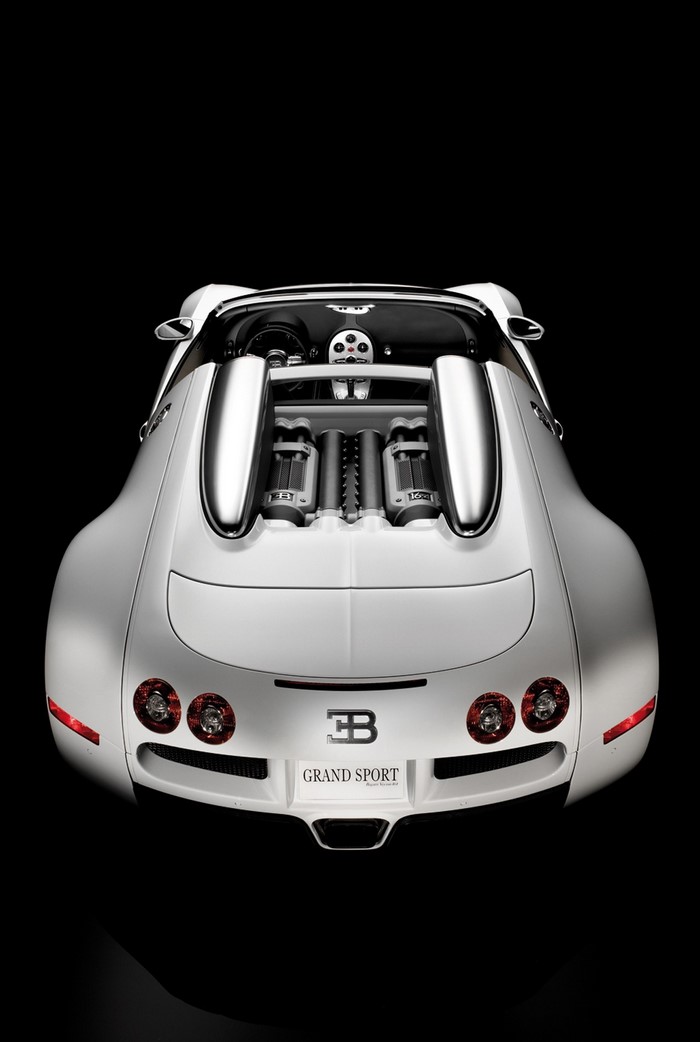Bugatti Veyron Grand Sport rear view