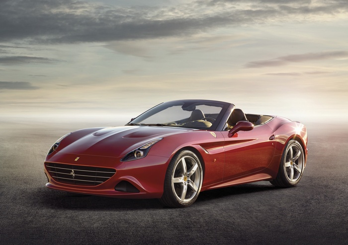 Red Ferrari California T Convertible