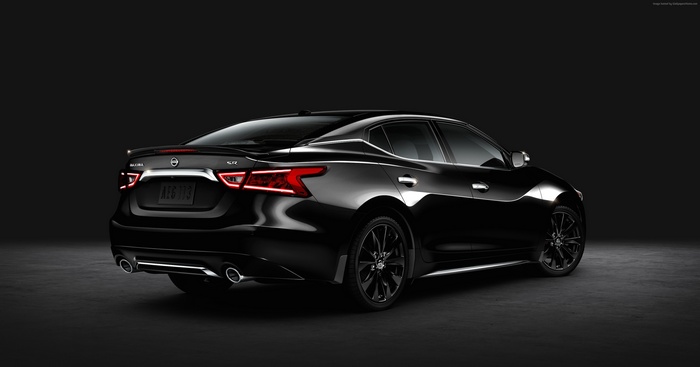 Black Nissan Maxima SR Midnight Sedan
