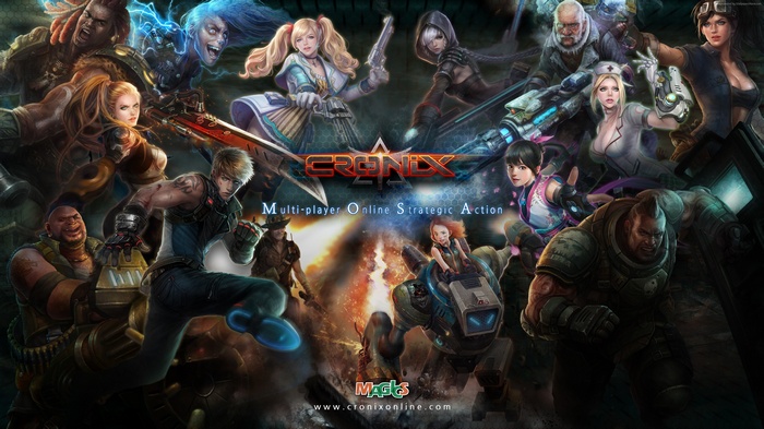 CroNix Multiplayer Online Strategic Action Game