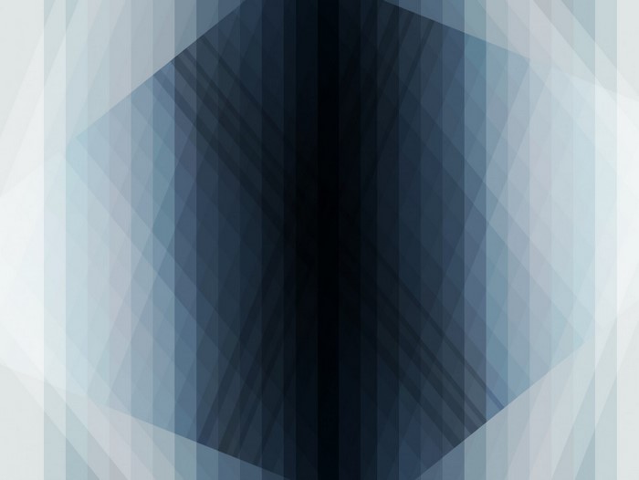 Abstract blue geometric pattern with gradient effect