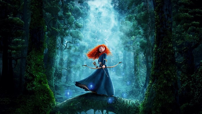 Brave Redhead Archer in Enchanted Forest