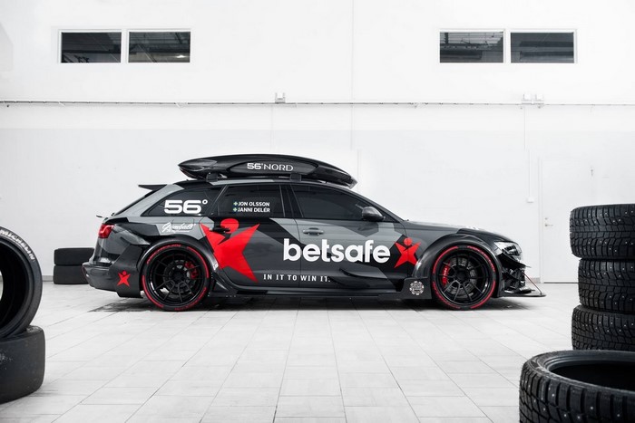Betsafe Audi RS6 Avant with Jon Olsson and Janni Deler