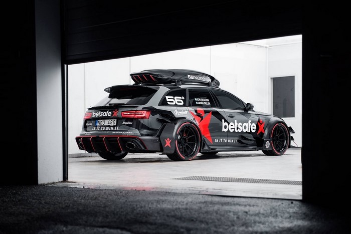Betsafe Audi RS6 Avant with Gumball 3000 livery