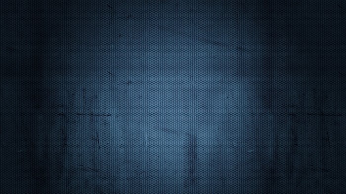 Dark blue hexagonal pattern with grunge texture