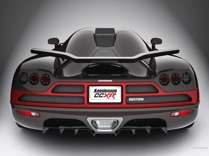 Koenigsegg CCXR Edition rear view